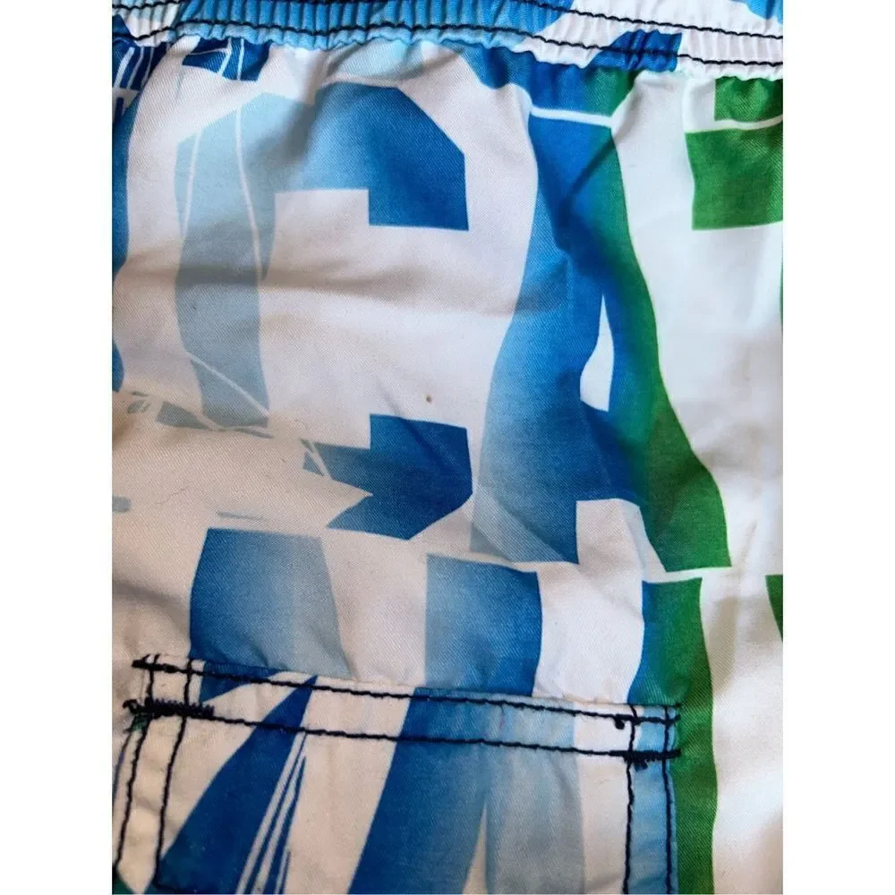 Boys Nautica swim trunks size 12-18 months